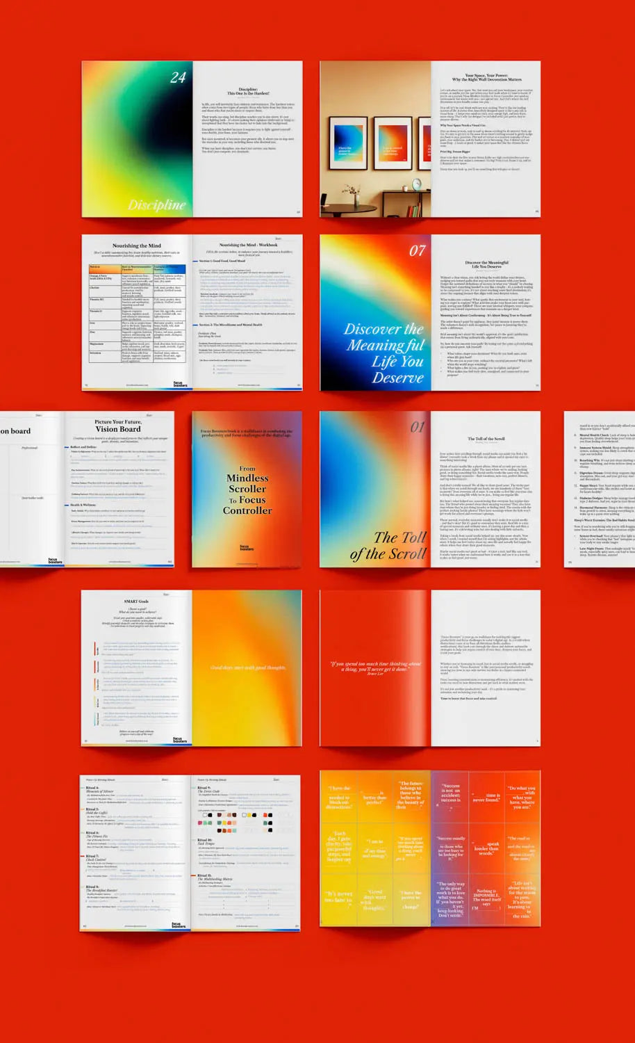 From Mindless Scroller To Focus Controller Book + Poster(24x36)